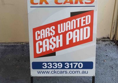 ck_car_a_frame_griffith_graphics_signs_brisbane