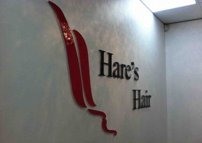 hares_hair_acrylic_signs_griffith_graphics_signs_brisbane